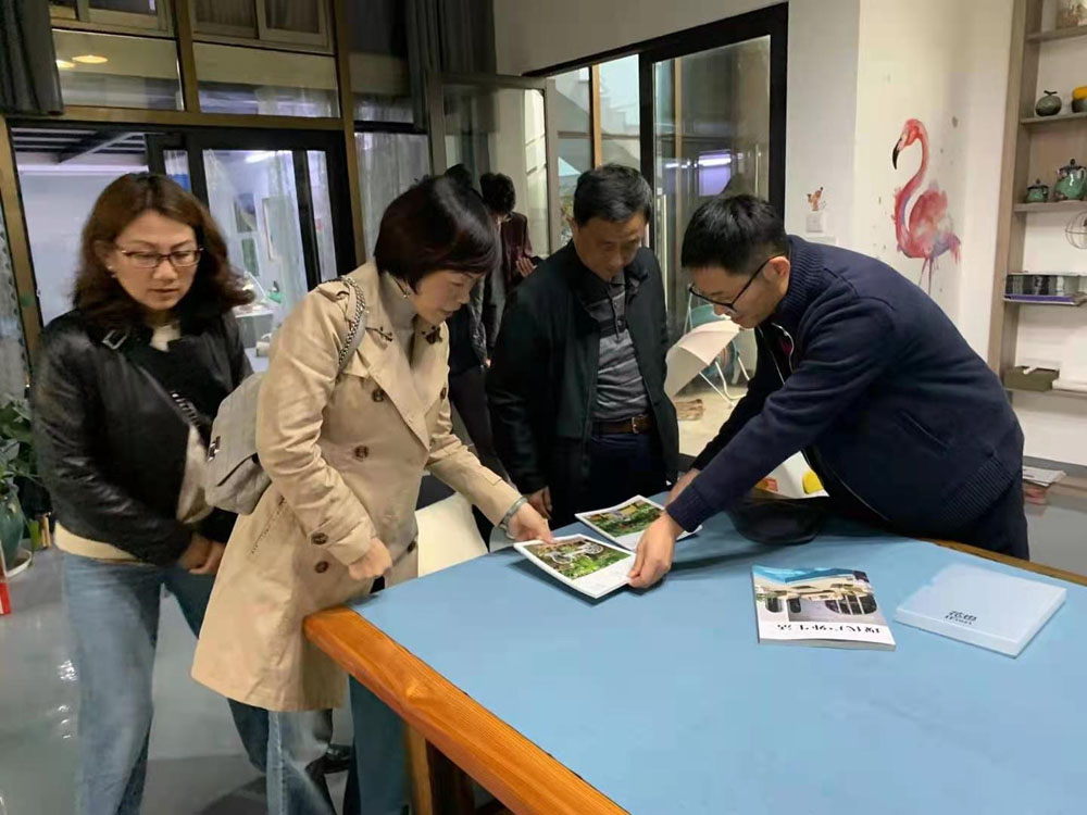 家博園藝｜ 歡迎江蘇省風(fēng)景園林協(xié)會(huì)陸文祥秘書長，張曉陽，江蘇城建學(xué)院章志紅教授蒞臨常州造園行業(yè)指導(dǎo)