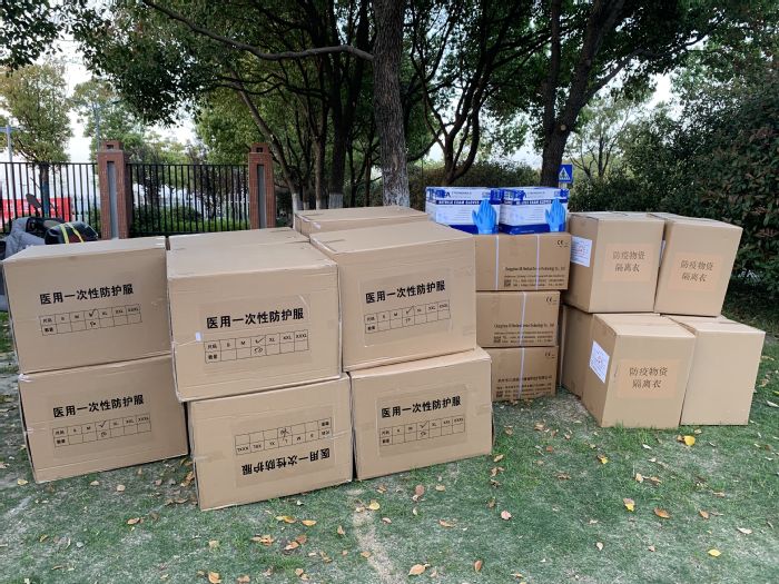 家博園藝|常工院校友紛紛為母校捐贈(zèng)防疫物資