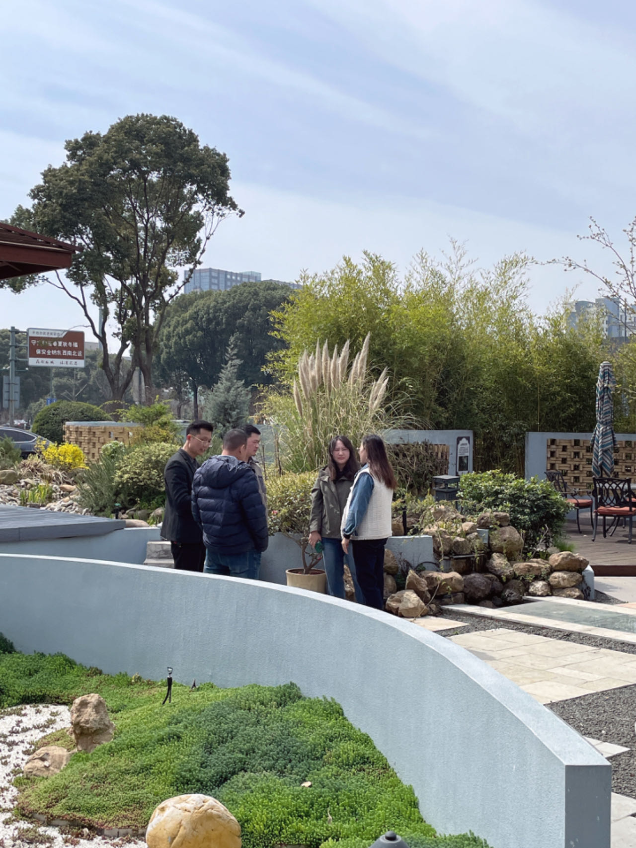 家博園藝｜江蘇城鄉(xiāng)建設(shè)職業(yè)學(xué)院領(lǐng)導(dǎo)一行赴常武展示中心參觀交流~